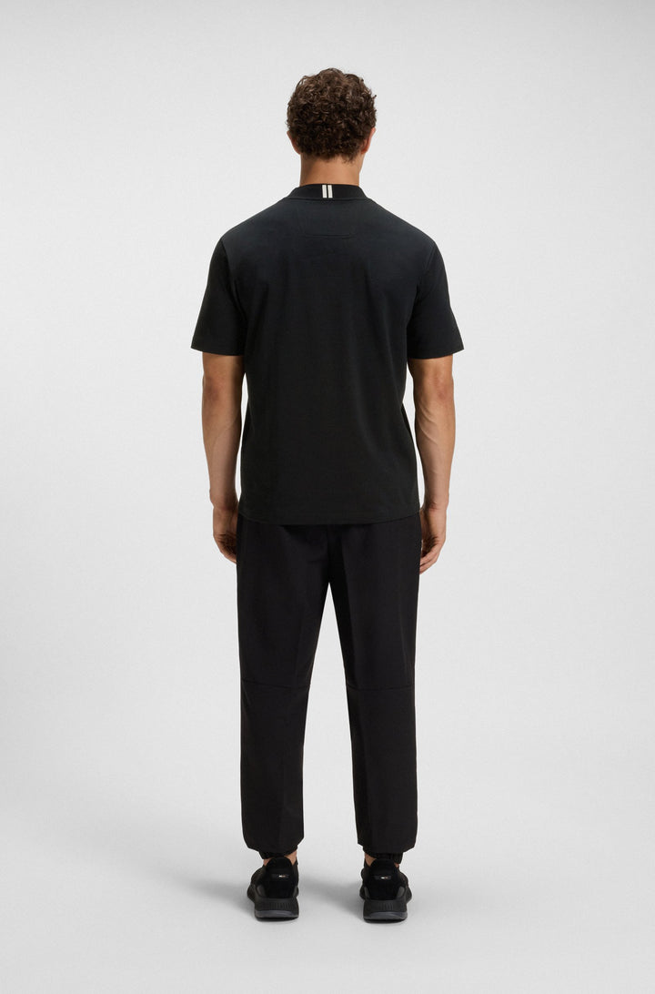 BOSS T-Shirts Relaxed Fit - TEE COLLAR ZONE 50551139- Concorde Fashion#color_black-002