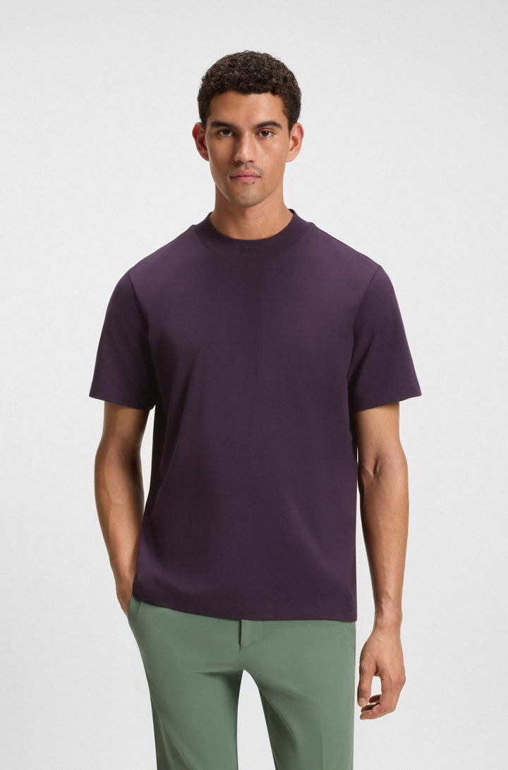 BOSS T-Shirts Relaxed Fit - TEE COLLAR ZONE 50551139- Concorde Fashion#color_purple-517