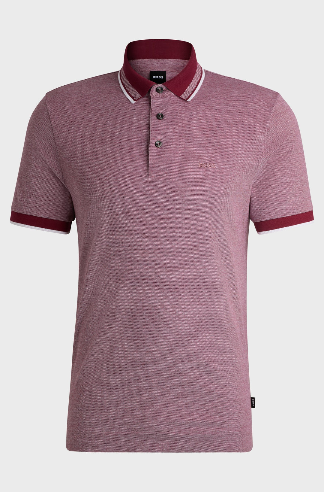 BOSS Polos Regular Fit in Cotton - H-PROUT 141 10262902 01-50521116- Concorde Fashion#color_red-605