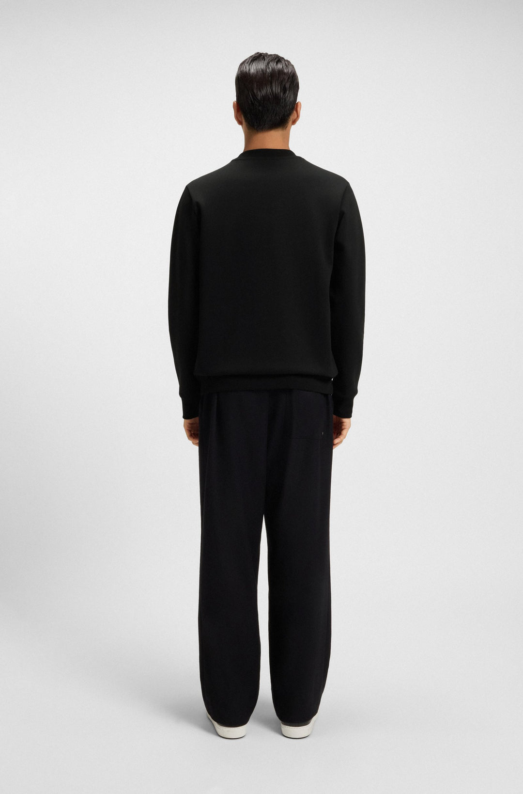 BOSS Sweatshirts Regular Fit in Cotton Mix - C-SHARPE 01 10262912 01-50520302- Concorde Fashion#color_black-002