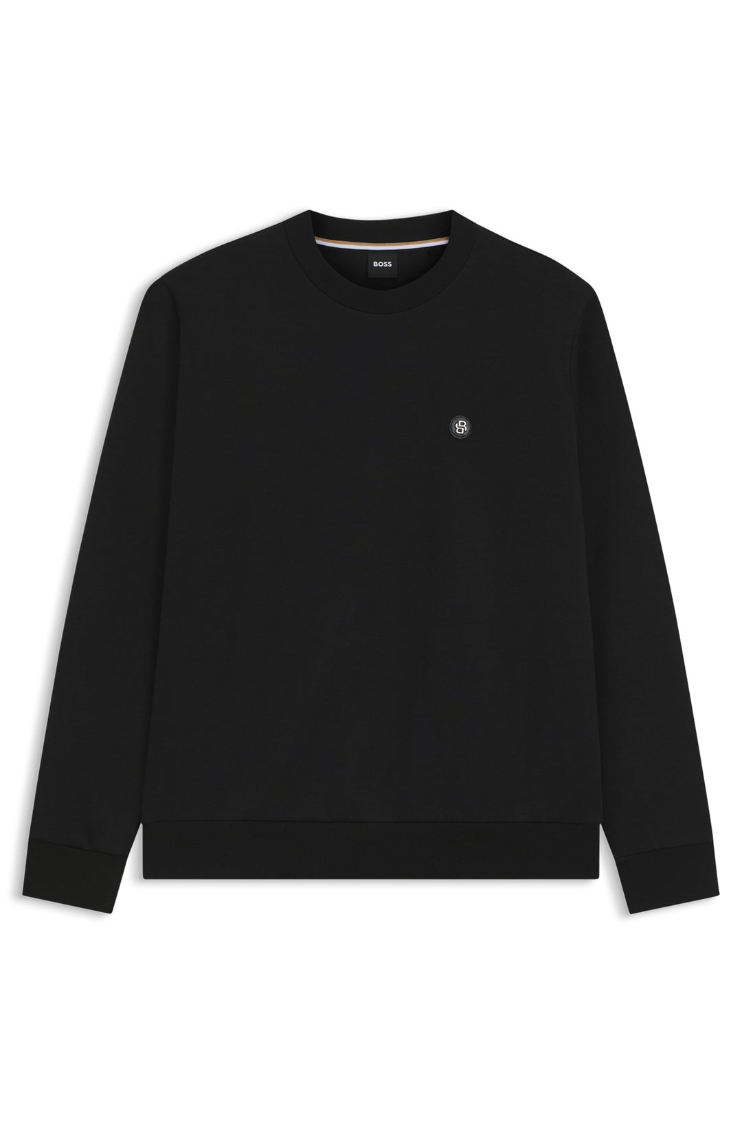 BOSS Sweatshirts Regular Fit in Cotton Mix - C-SHARPE 01 10262912 01-50520302- Concorde Fashion#color_black-002