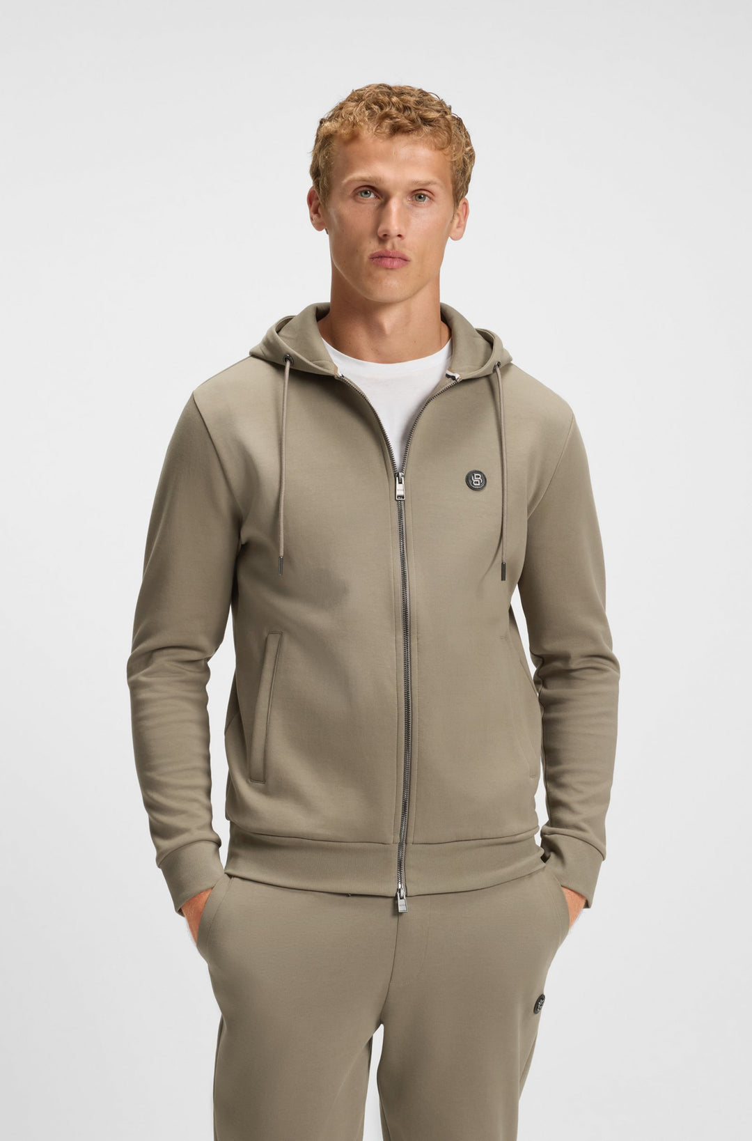 BOSS Hoodies Regular Fit - C-SPENCE 01 50520303- Concorde Fashion#color_brown-245