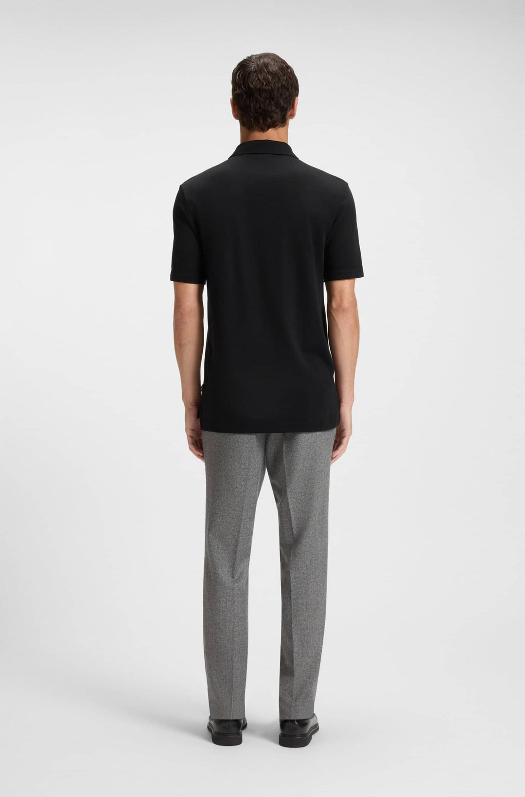 BOSS Polos Regular Fit - H-PARAS 57 50544091- Concorde Fashion#color_black-001