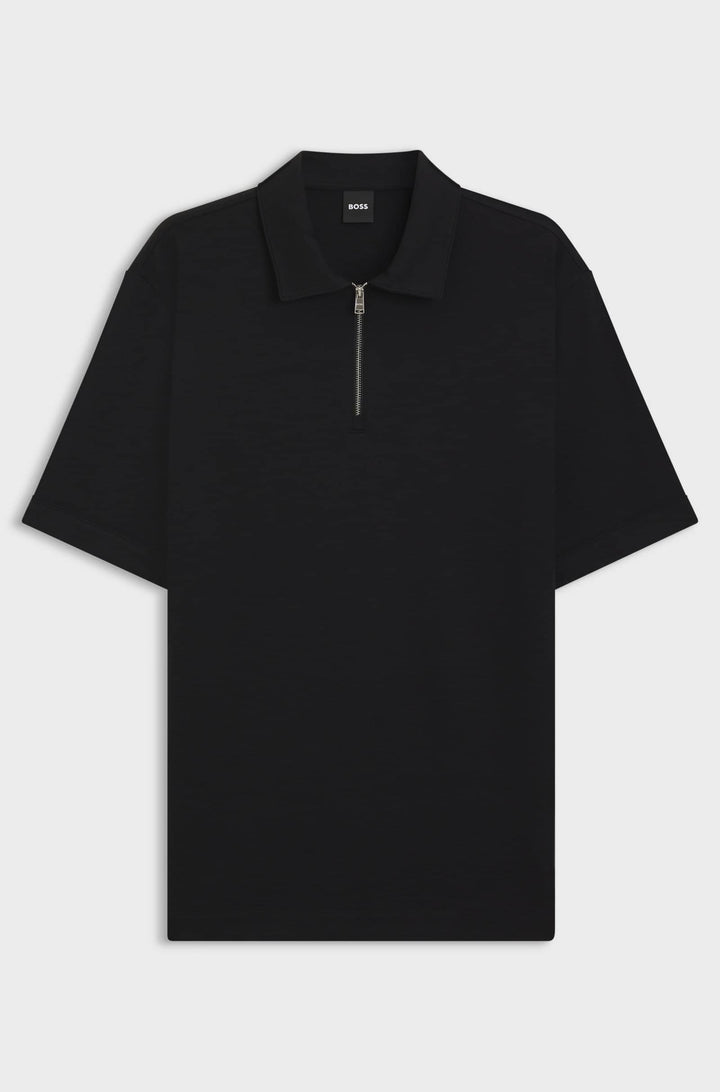 BOSS Polos Regular Fit - H-PARAS 57 50544091- Concorde Fashion#color_black-001