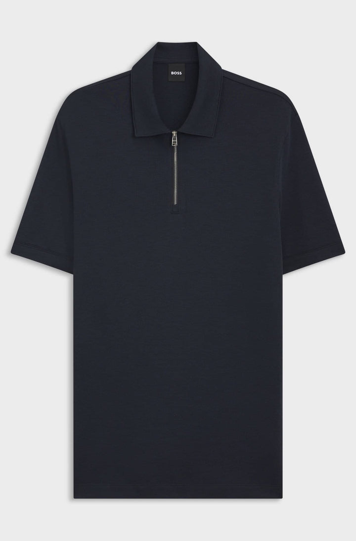 BOSS Polos Regular Fit - H-PARAS 57 50544091- Concorde Fashion#color_navy-404