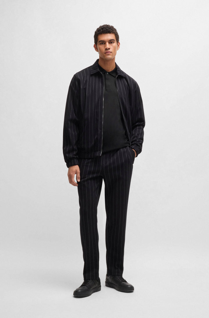 BOSS Polos Regular Fit in Cotton - C-PARLAY 400_PS 10262966 01-50518626- Concorde Fashion#color_black-001