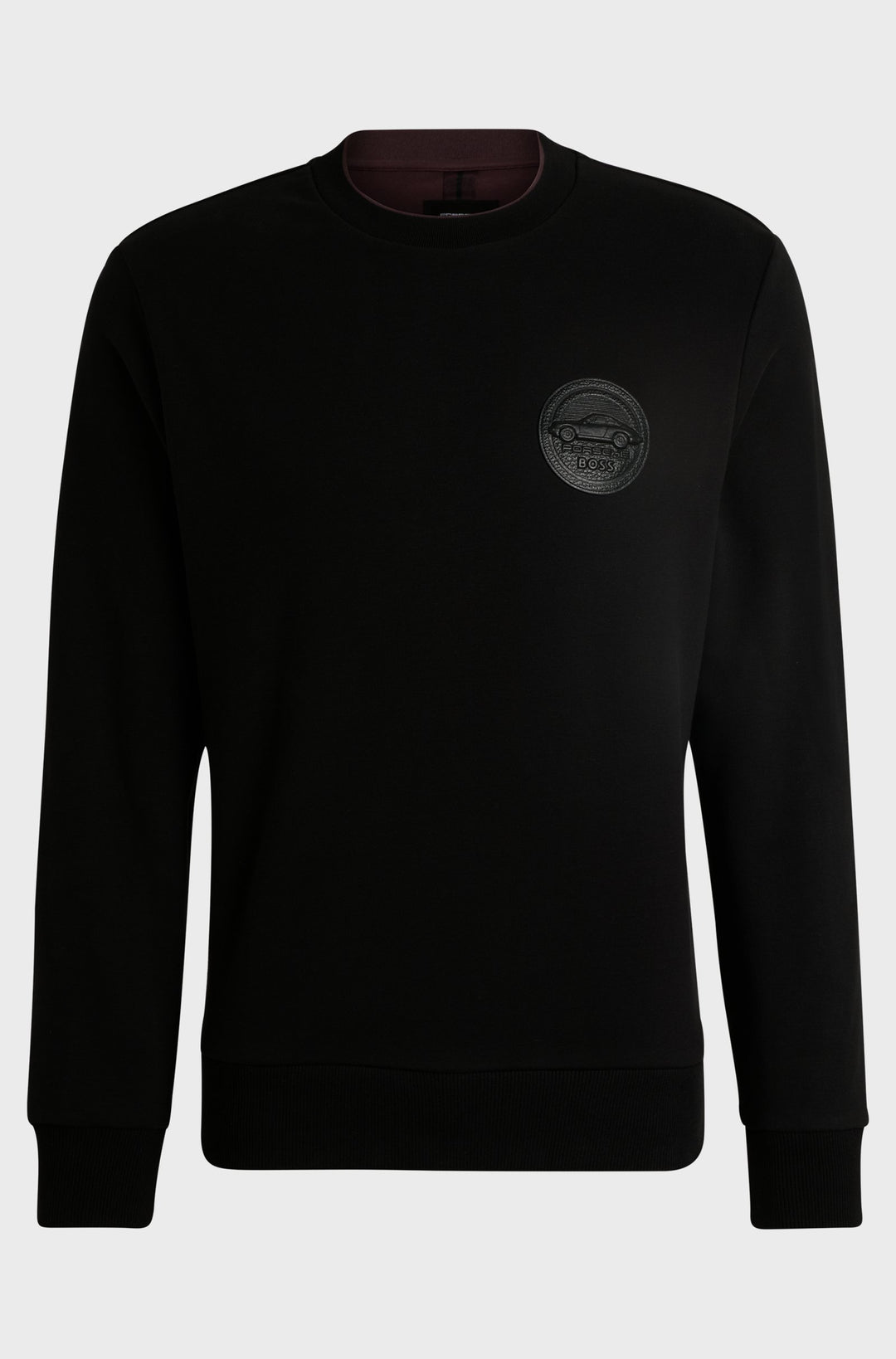 BOSS Sweatshirts Relaxed Fit in Cotton Mix - C-SOLERI 40_PS 10262967 01-50518625- Concorde Fashion#color_black-001