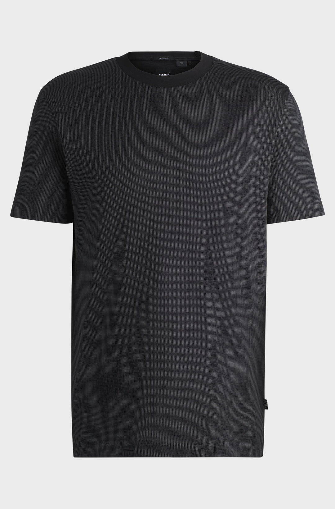 BOSS T-Shirts Regular Fit in Cotton - H-TIBURT 431 10262969 01-50518539- Concorde Fashion#color_black-001