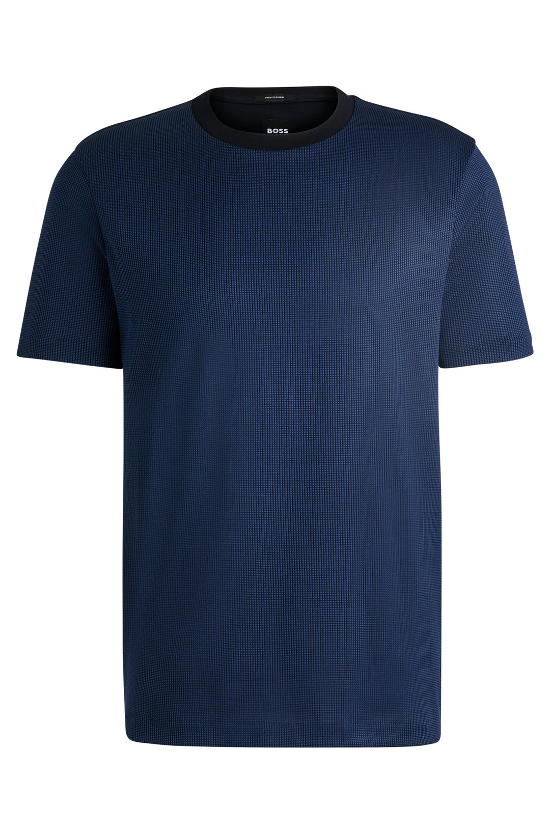 BOSS T-Shirts Regular Fit in Cotton - H-TIBURT 431 10262969 01-50518539- Concorde Fashion#color_navy-404