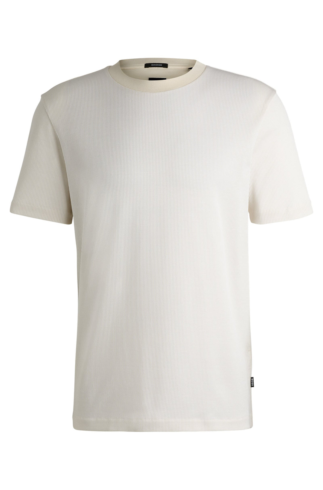 BOSS T-Shirts Regular Fit in Cotton - H-TIBURT 431 10262969 01-50518539- Concorde Fashion#color_white-131