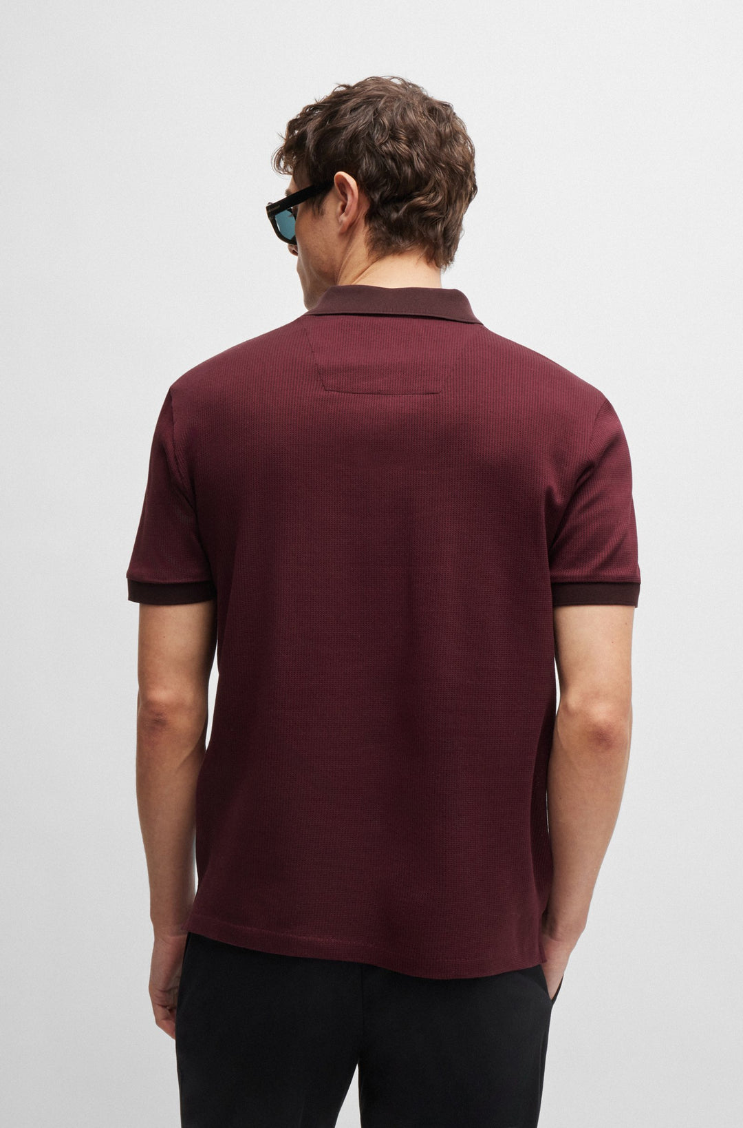 BOSS Polos Regular Fit in Cotton - H-PARLAY 431 10262969 01-50518563- Concorde Fashion#color_red-642