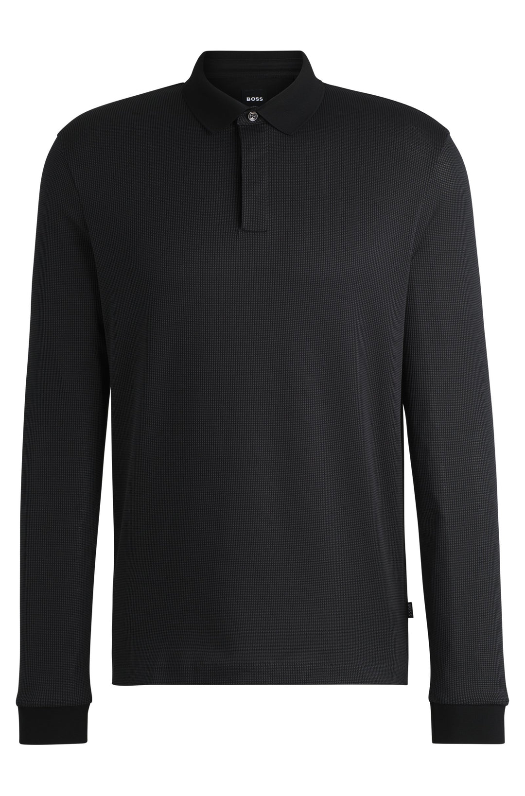 BOSS Polos Regular Fit in Cotton - H-PADO 431 10262969 01-50525033- Concorde Fashion#color_black-001