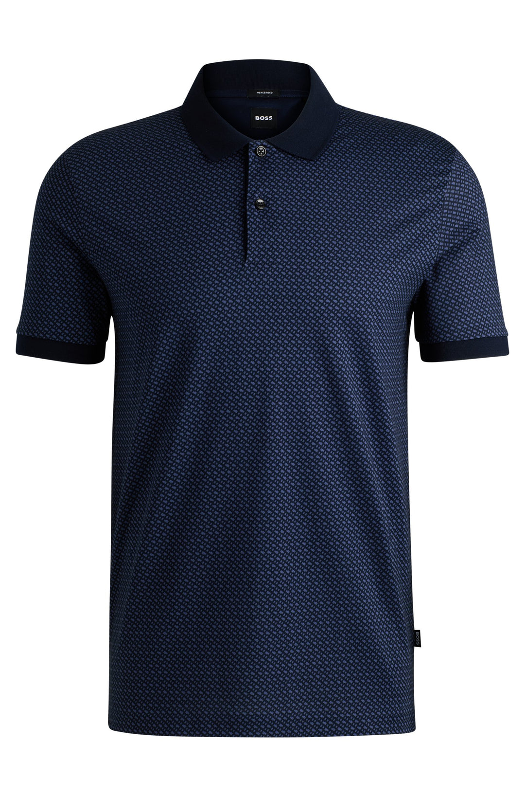 BOSS Polos Regular Fit in Cotton - H-PARLAY 204 10262982 01-50518877- Concorde Fashion#color_navy-404