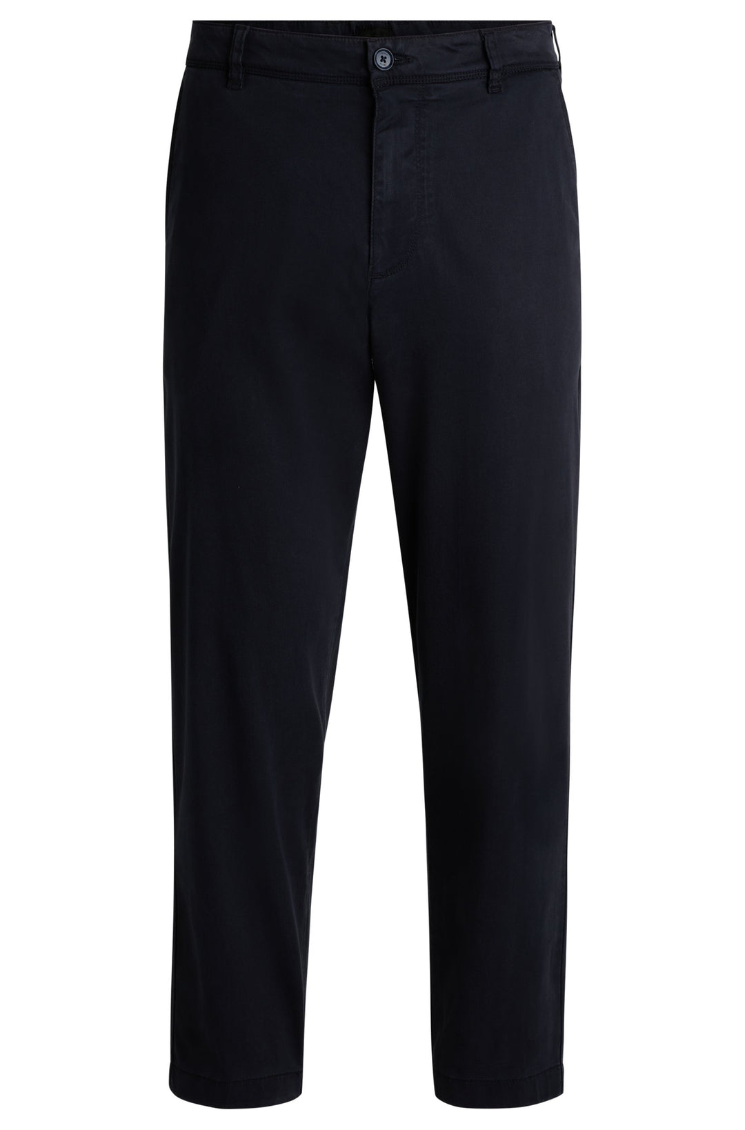 BOSS Trousers Tapered Fit in Silk Mix - C-PERIN-CW 10262990 01-50522666- Concorde Fashion#color_navy-404