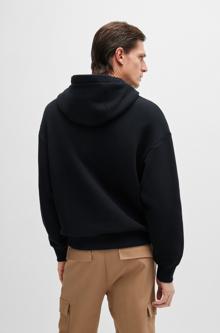 BOSS Hoodies Oversize Fit in Cotton - C-SULLIVAN 23 10263006 01-50518762- Concorde Fashion#color_black-001