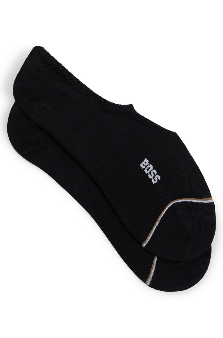 BOSS Socks  in Cotton Mix - 2P LC ICONIC CC 10263012 01-50522704- Concorde Fashion#color_black-001