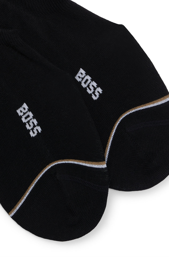 BOSS Socks  in Cotton Mix - 2P LC ICONIC CC 10263012 01-50522704- Concorde Fashion#color_black-001