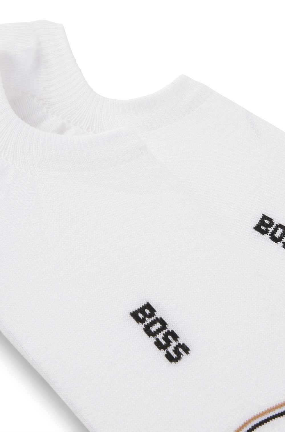 BOSS Socks  in Cotton Mix - 2P LC ICONIC CC 10263012 01-50522704- Concorde Fashion#color_white-100