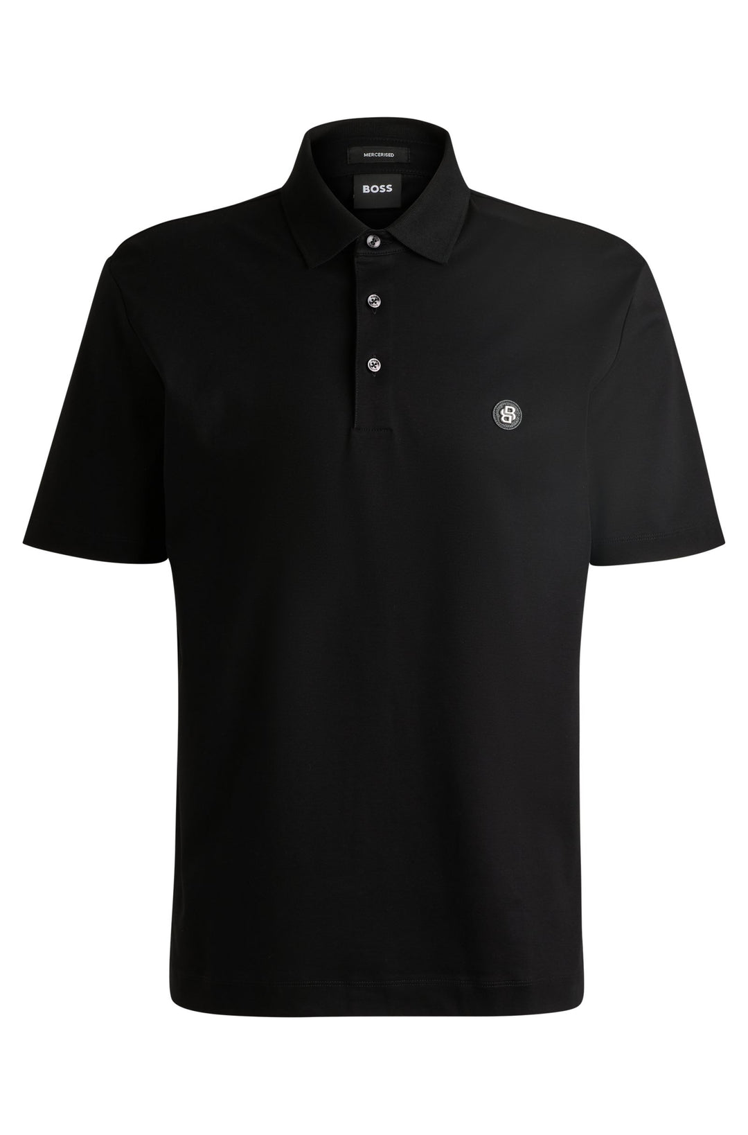 BOSS Polos Regular Fit in Cotton - C-PARRIS 01 10263030 01-50520297- Concorde Fashion#color_black-001