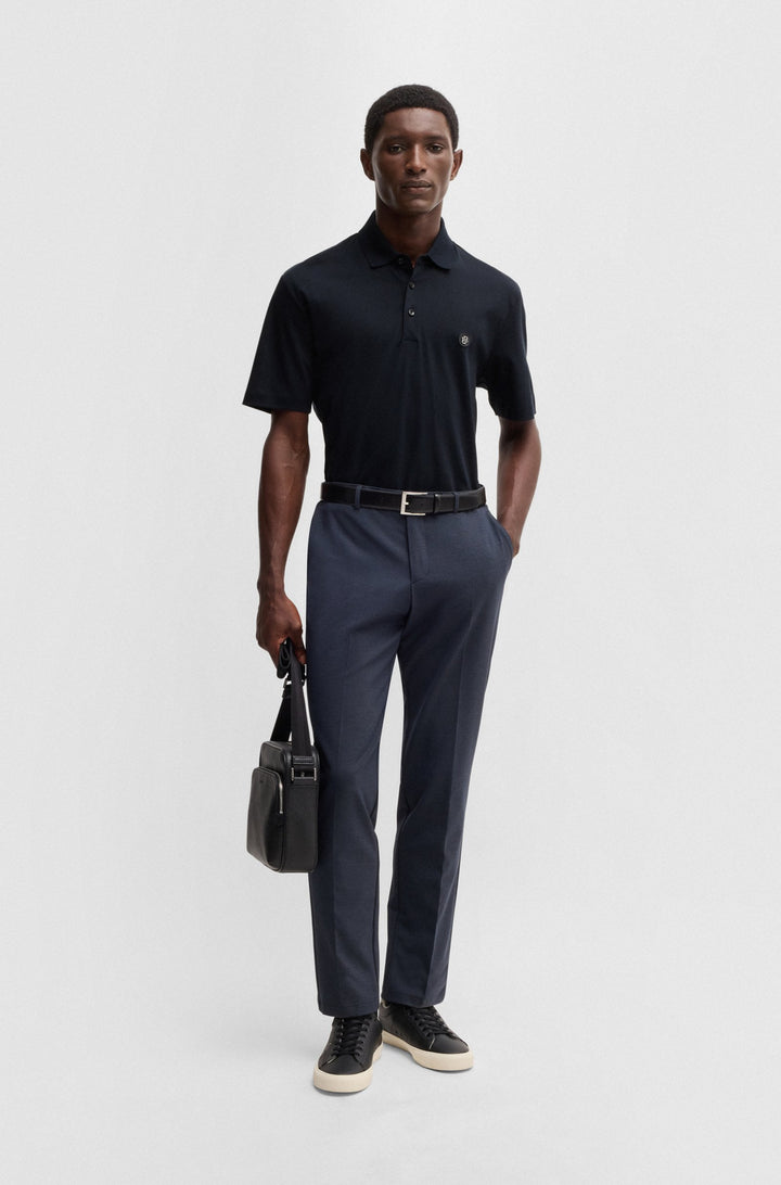 BOSS Polos Regular Fit in Cotton - C-PARRIS 01 10263030 01-50520297- Concorde Fashion#color_navy-404