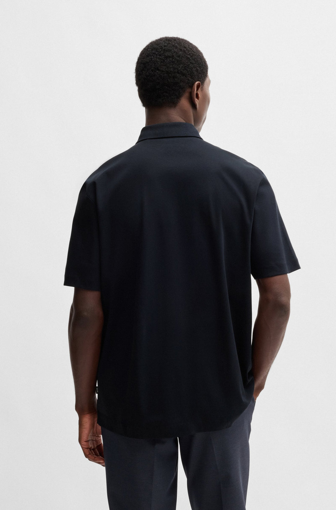 BOSS Polos Regular Fit in Cotton - C-PARRIS 01 10263030 01-50520297- Concorde Fashion#color_navy-404