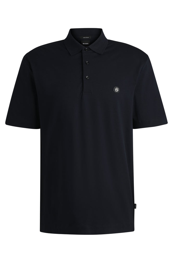 BOSS Polos Regular Fit in Cotton - C-PARRIS 01 10263030 01-50520297- Concorde Fashion#color_navy-404