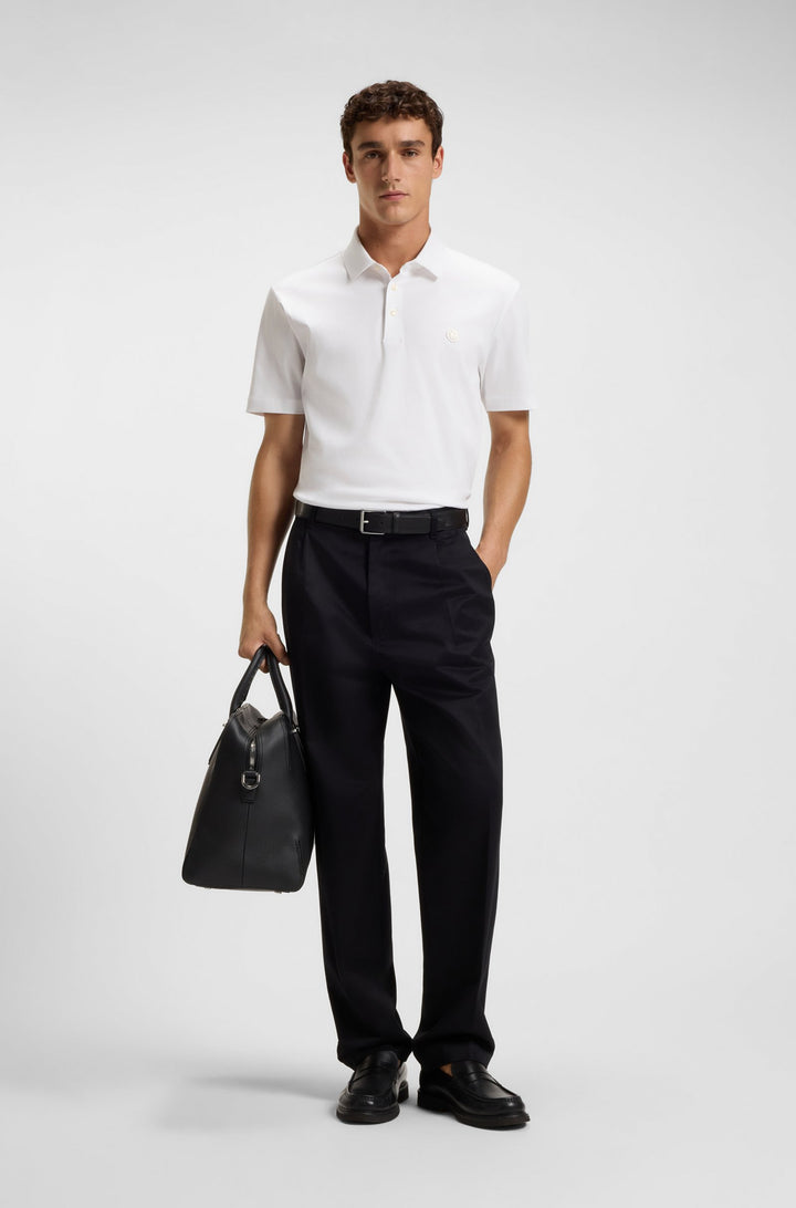 BOSS Polos Regular Fit in Cotton - C-PARRIS 01 10263030 01-50520297- Concorde Fashion#color_white-103