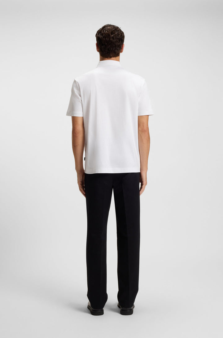 BOSS Polos Regular Fit in Cotton - C-PARRIS 01 10263030 01-50520297- Concorde Fashion#color_white-103