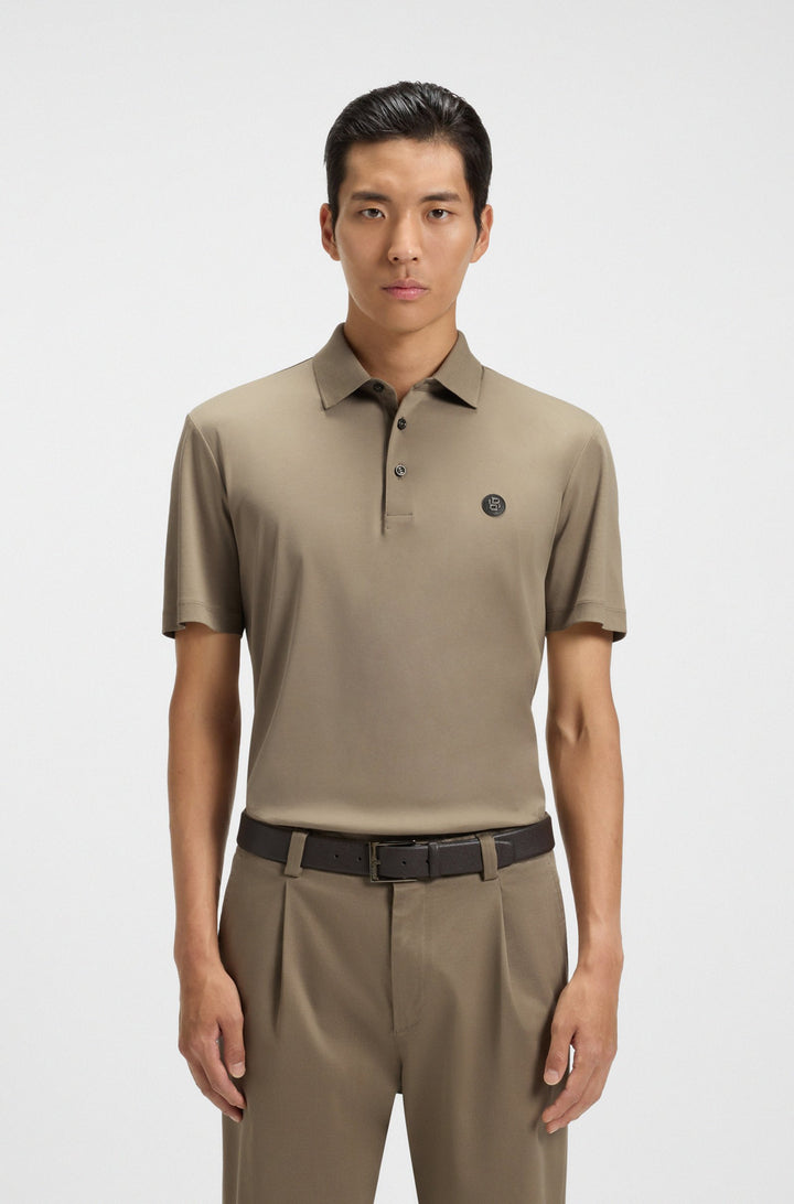 BOSS Polos Regular Fit in Cotton - C-PARRIS 01 10263030 01-50520297- Concorde Fashion#color_brown-245