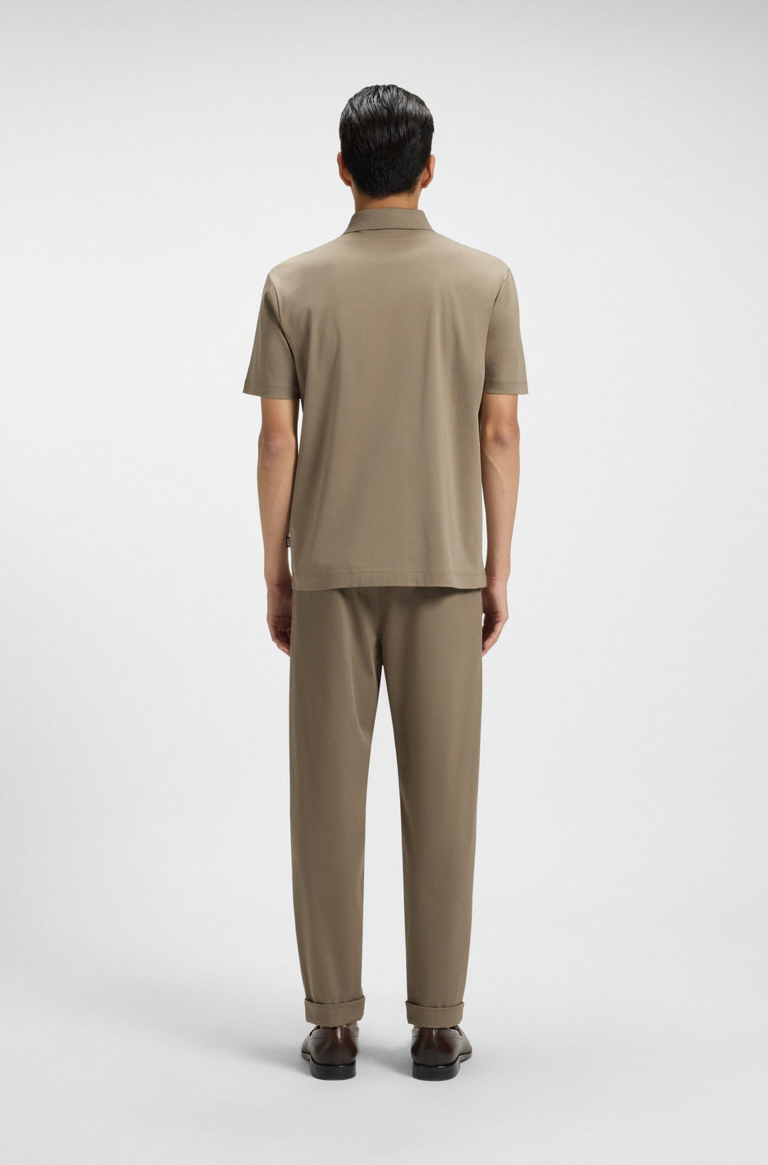BOSS Polos Regular Fit in Cotton - C-PARRIS 01 10263030 01-50520297- Concorde Fashion#color_brown-245