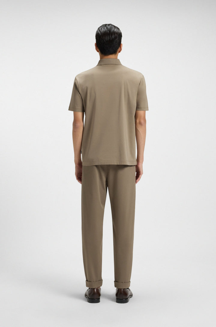 BOSS Polos Regular Fit in Cotton - C-PARRIS 01 10263030 01-50520297- Concorde Fashion#color_brown-245
