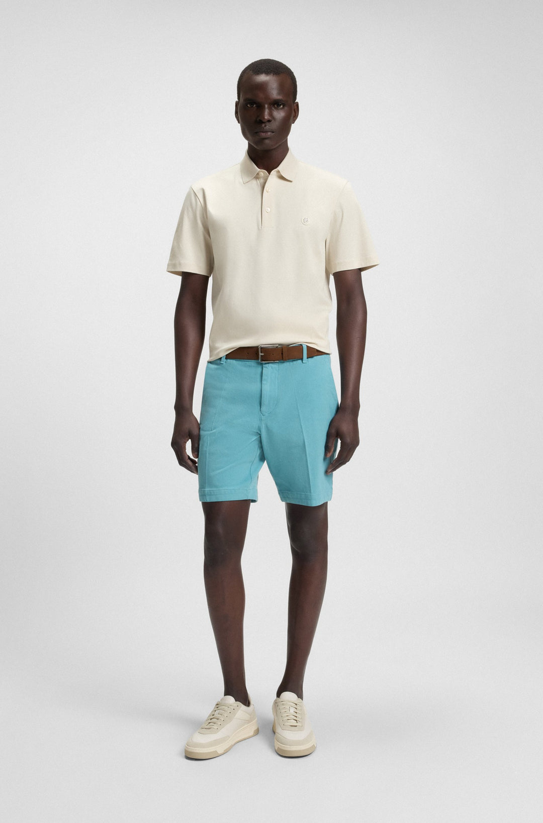 BOSS Polos Regular Fit in Cotton - C-PARRIS 01 10263030 01-50520297- Concorde Fashion#color_white-131