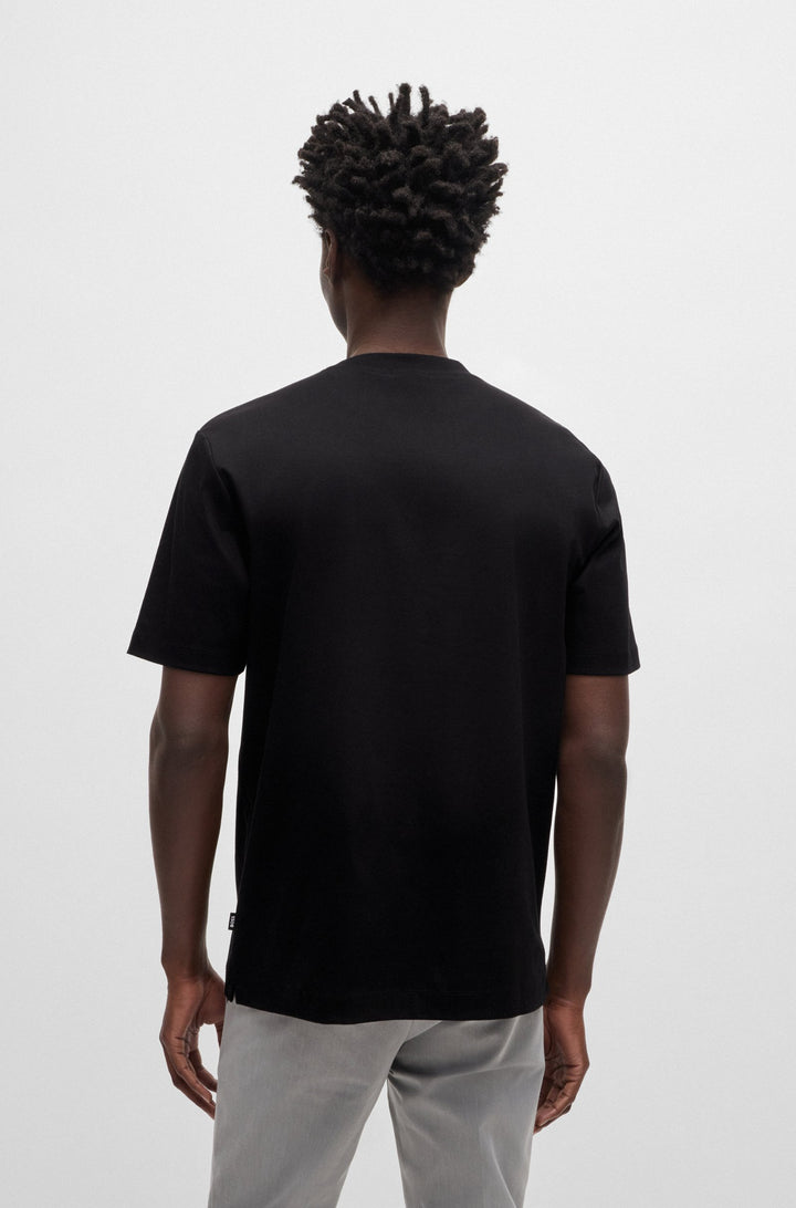 BOSS T-Shirts Regular Fit in Cotton - C-TAUT 01 10263030 01-50520298- Concorde Fashion#color_black-001