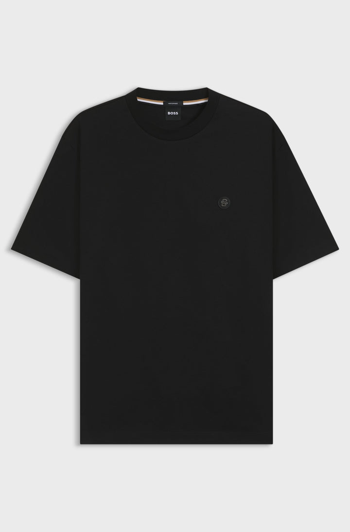 BOSS T-Shirts Regular Fit in Cotton - C-TAUT 01 10263030 01-50520298- Concorde Fashion#color_black-002
