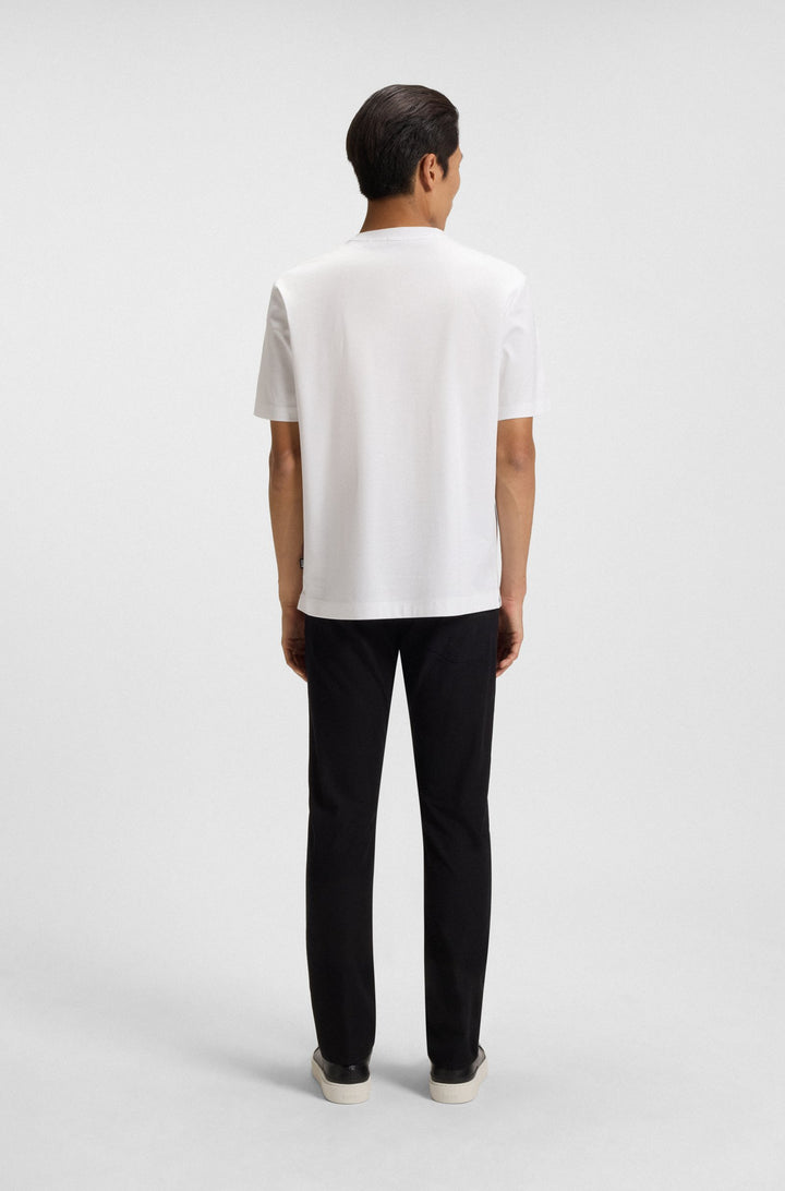 BOSS T-Shirts Regular Fit in Cotton - C-TAUT 01 10263030 01-50520298- Concorde Fashion#color_white-103