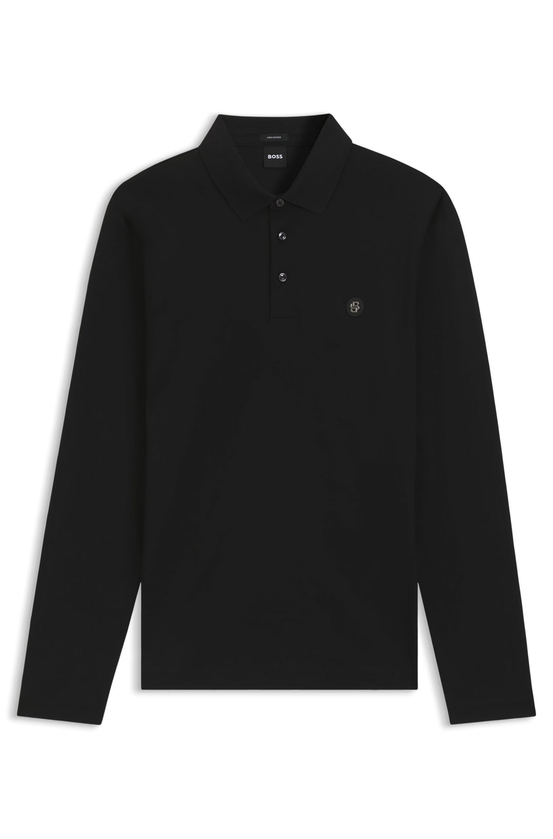 BOSS Polos Regular Fit in Cotton - C-PALEY 01 10263030 01-50523917- Concorde Fashion#color_black-002