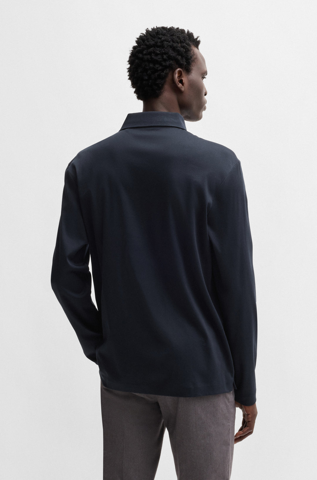 BOSS Polos Regular Fit in Cotton - C-PALEY 01 10263030 01-50523917- Concorde Fashion#color_navy-404
