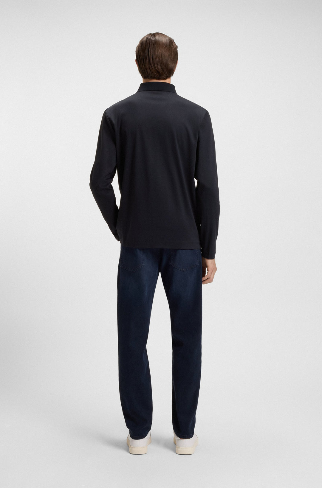 BOSS Polos Regular Fit in Cotton - C-PALEY 01 10263030 01-50523917- Concorde Fashion#color_navy-406
