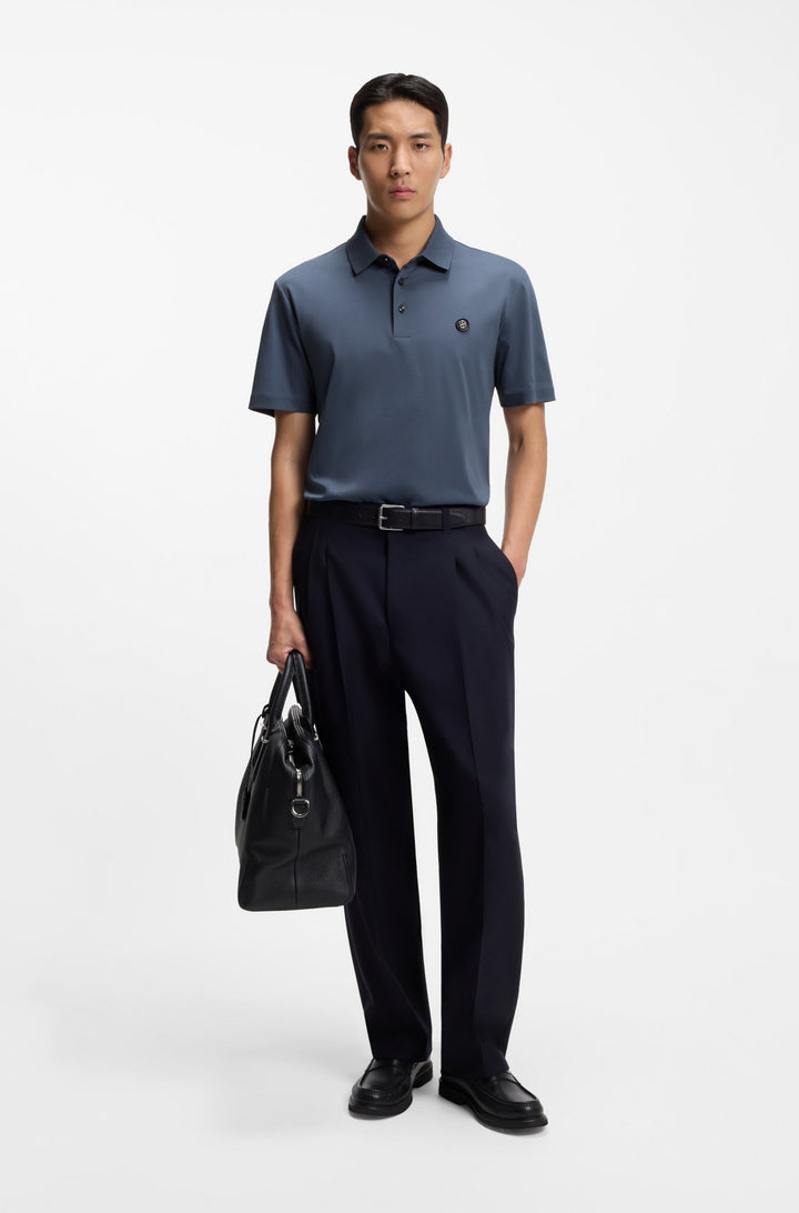 BOSS Polos Regular Fit - C-PARRIS 01 50555829- Concorde Fashion#color_blue-468