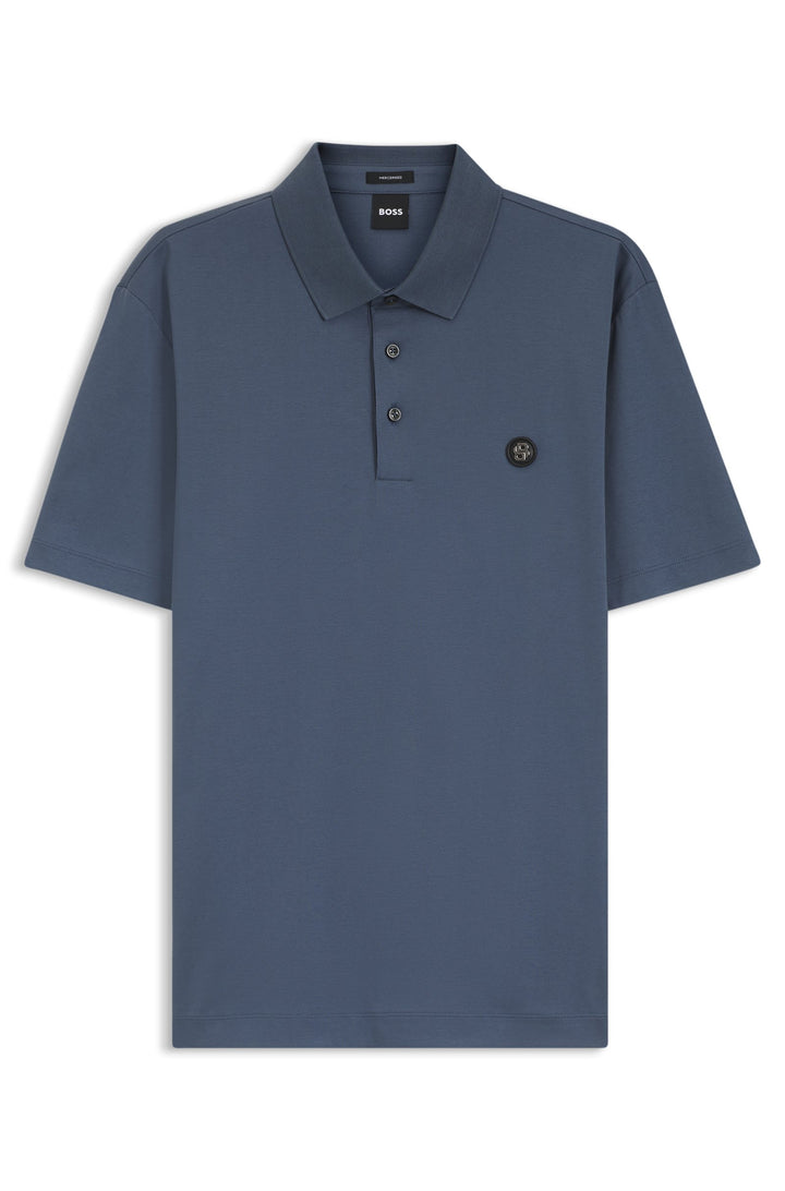 BOSS Polos Regular Fit - C-PARRIS 01 50555829- Concorde Fashion#color_blue-468