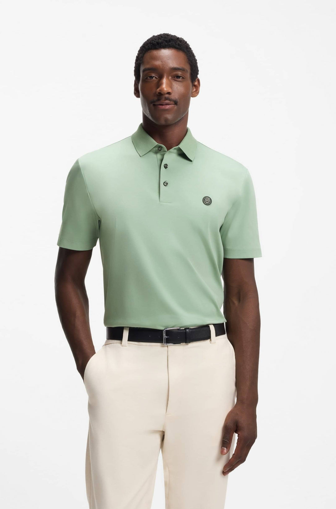 BOSS Polos Regular Fit - C-PARRIS 01 50555829- Concorde Fashion#color_green-373