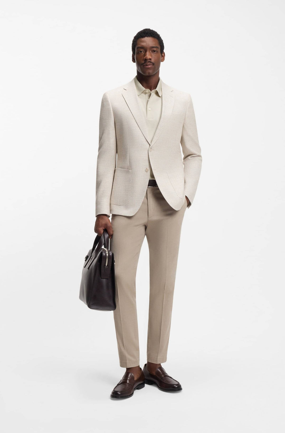 BOSS Polos Regular Fit - C-PARRIS 01 50555829- Concorde Fashion#color_white-131