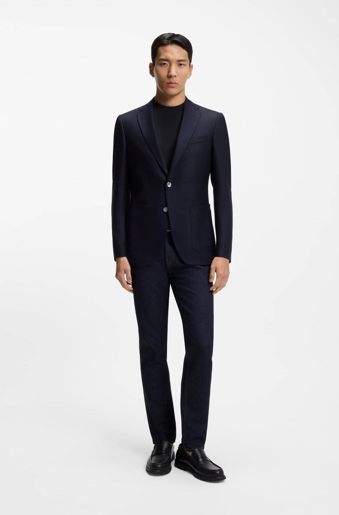 BOSS T-Shirts Regular Fit - C-TAUT 01 50555844- Concorde Fashion#color_navy-404