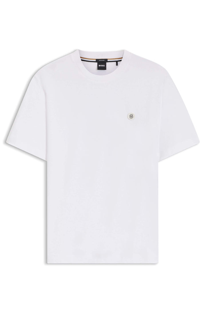 BOSS T-Shirts Regular Fit - C-TAUT 01 50555844- Concorde Fashion#color_white-100