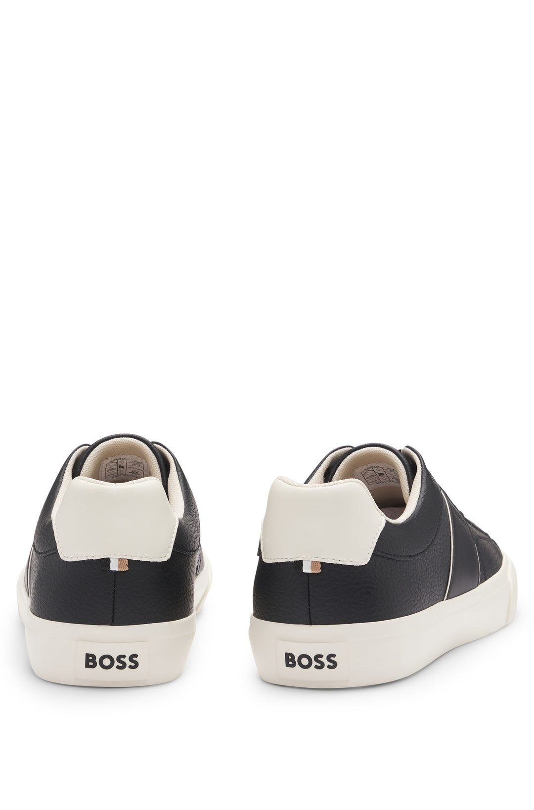 BOSS Sneakers Standard Sole in Artificial Leather - AIDEN_TENN_GRLTP 10263031 01-50522833- Concorde Fashion#color_black-002