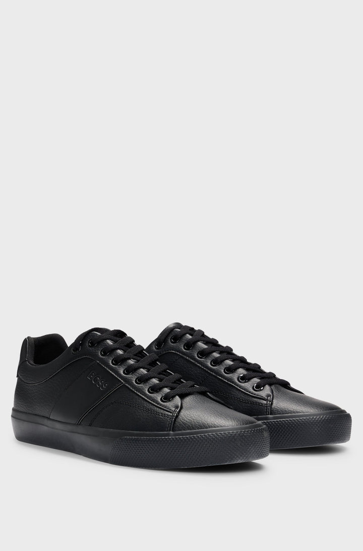 BOSS Sneakers Standard Sole in Artificial Leather - AIDEN_TENN_GRLTP 10263031 01-50522833- Concorde Fashion#color_black-005