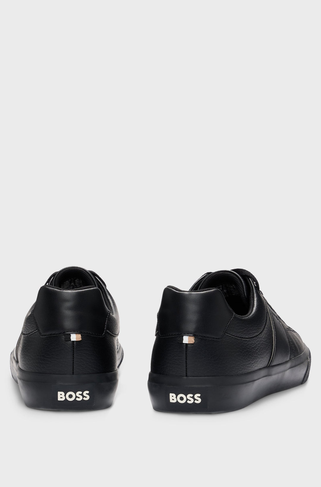 BOSS Sneakers Standard Sole in Artificial Leather - AIDEN_TENN_GRLTP 10263031 01-50522833- Concorde Fashion#color_black-005