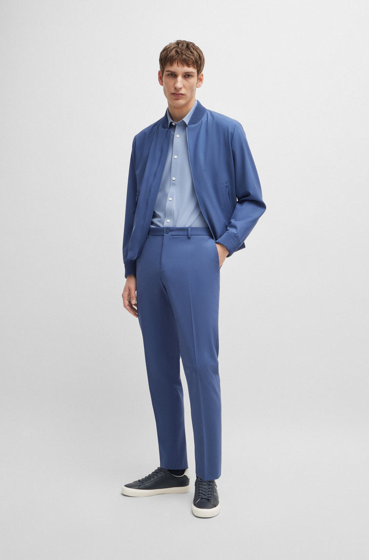BOSS Sneakers Standard Sole in Artificial Leather - AIDEN_TENN_GRLTP 10263031 01-50522833- Concorde Fashion#color_navy-401