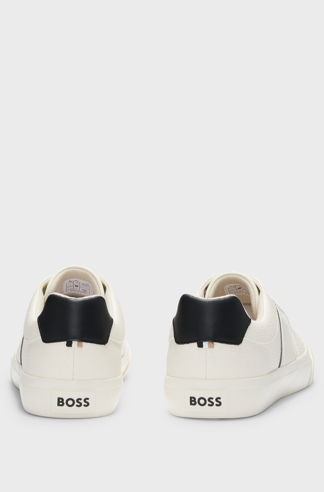 BOSS Sneakers Standard Sole in Artificial Leather - AIDEN_TENN_GRLTP 10263031 01-50522833- Concorde Fashion#color_white-101