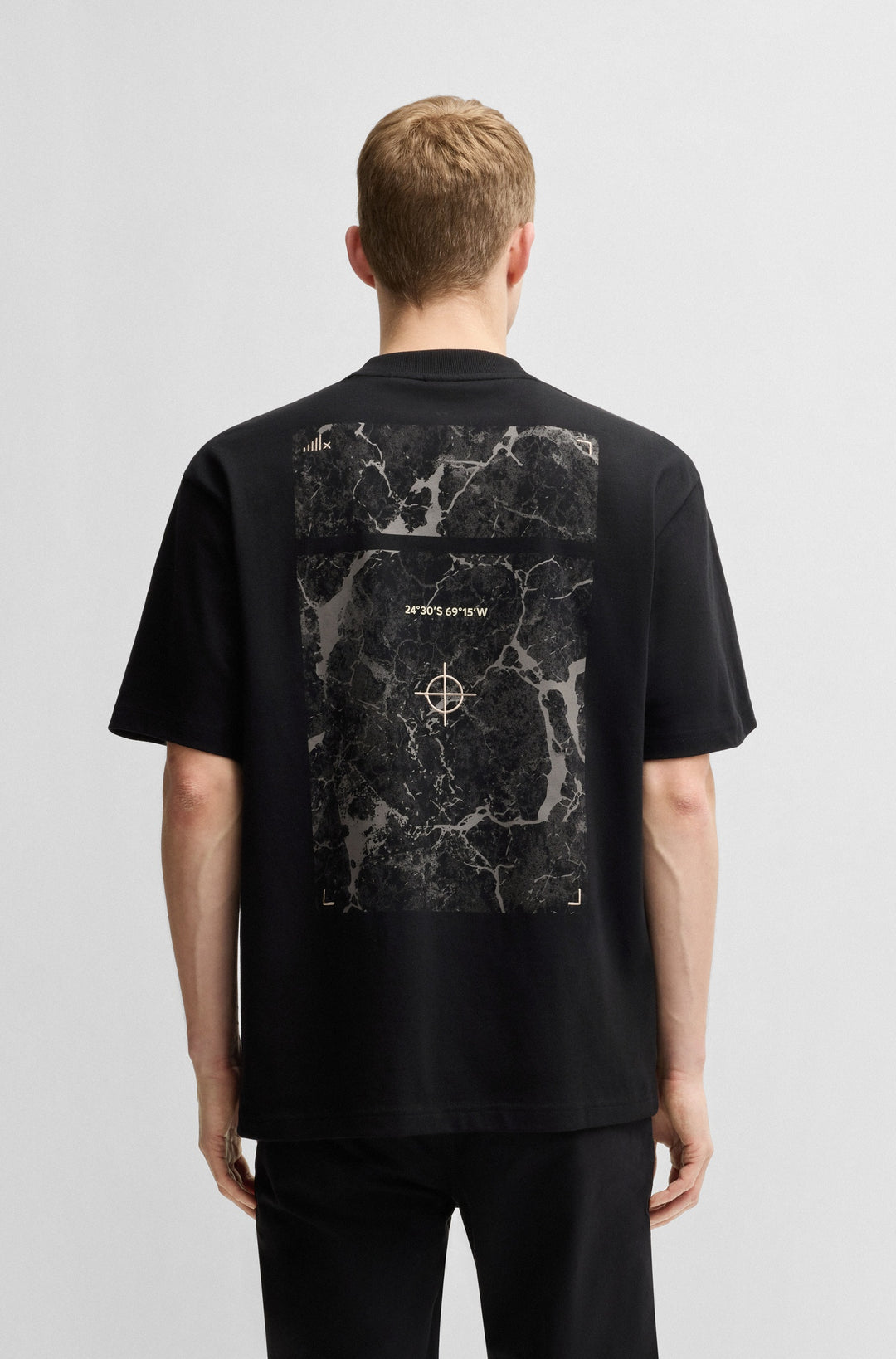 BOSS T-Shirts Relaxed Fit in Cotton - TE_NOWHERE 10263047 01-50539188- Concorde Fashion#color_black-001